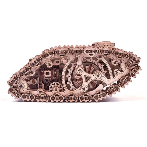 Wood Trick Steam Tank 3D Wooden Puzzles for Adults and Kids, Rides up to 8 ft - Picture 6 of 6